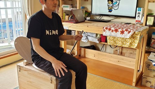 キャンプ場で僕のトイレが使われているみたい